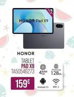 MR Micro Honor - tablet pad x9 oferta