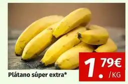 Maskom Supermercados Platano súper extra oferta