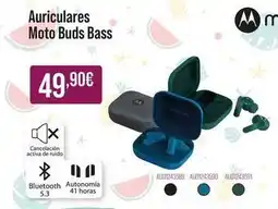 MR Micro Motorola - auriculares moto buds bass oferta
