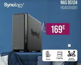 MR Micro Synology - nas ds124 oferta