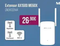MR Micro Mercusys - extensor ax1500 me60x oferta