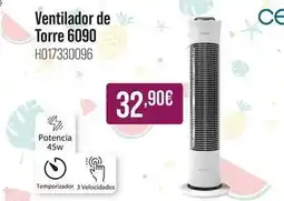 MR Micro Cecotec - ventilador de torre 6090 oferta