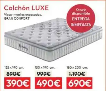 Luxe - colchón
