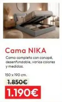 Muebles La Fábrica Cama oferta
