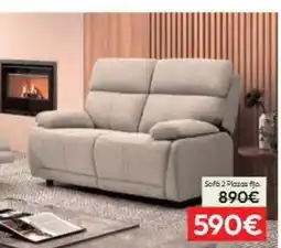 Muebles La Fábrica Sofá 2 plazas fijo oferta