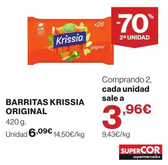 Supercor KRISSIA Barritas original oferta