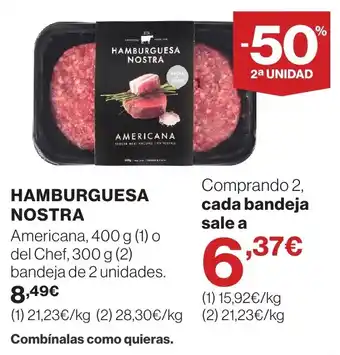 Supercor Hamburguesa nostra oferta