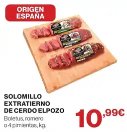 Supercor ELPOZO Solomillo extratierno de cerdo oferta
