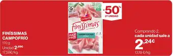 Supercor CAMPOFRÍO Finíssimas oferta
