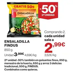 Supercor FINDUS Ensaladilla oferta