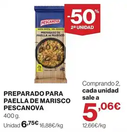 Supercor PESCANOVA Preparado para paella de marisco oferta