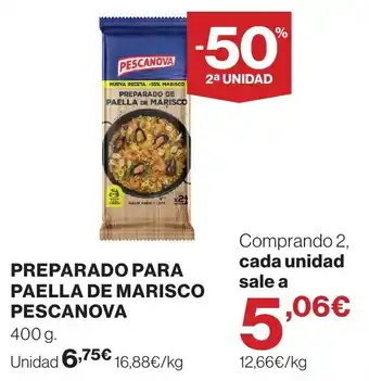 Supercor PESCANOVA Preparado para paella de marisco oferta
