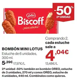 Supercor LOTUS Bombón mini oferta