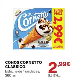 Supercor CORNETTO Conos classico oferta