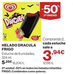 Supercor DRACULA Helado frigo oferta
