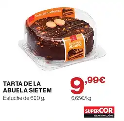 Supercor Tarta de la abuela sietem oferta