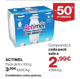 Supercor ACTIMEL oferta