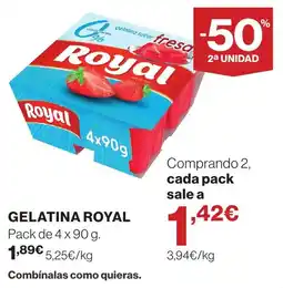 Supercor ROYAL Gelatina oferta