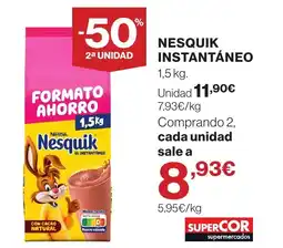 Supercor NESQUIK Instantáneo oferta