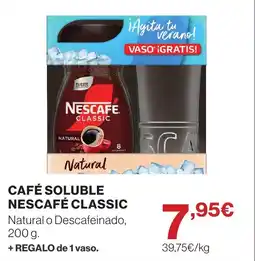 Supercor Café soluble nescafé classic oferta