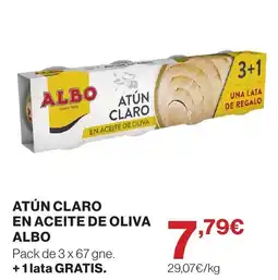 Supercor ALBO Atún claro en aceite de oliva oferta
