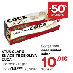 Supercor CUCA Atún claro en aceite de oliva oferta