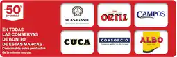 Supercor En todas las conservas de bonito de estas marcas oferta