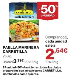 Supercor CARRETILLA Paella marinera oferta