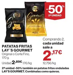 Supercor LAY'S Gourmet patatas fritas oferta