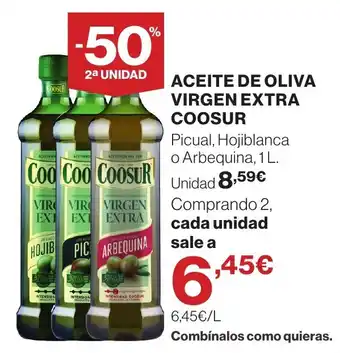 Supercor COOSUR Aceite de oliva virgen extra oferta