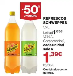 Supercor SCHWEPPES Refrescos oferta