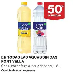 Supercor FONT VELLA En todas las aguas sin gas oferta