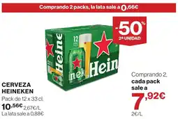 Supercor HEINEKEN Cerveza oferta