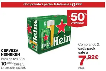 Supercor HEINEKEN Cerveza oferta