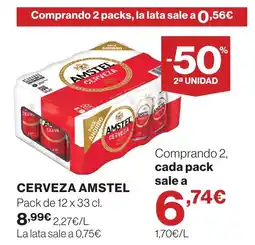 Supercor AMSTEL Cerveza oferta