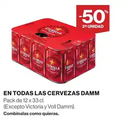 Supercor DAMM En todas las cervezas oferta