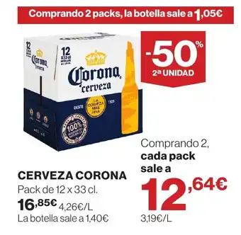Supercor CORONA Cerveza oferta