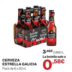 Supercor ESTRELLA GALICIA Cerveza oferta