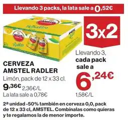 Supercor AMSTEL Cerveza radler oferta