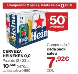 Supercor HEINEKEN Cerveza o,o oferta