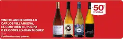 Supercor Vino blanco godello carlos villanueva, el confidente, pulpo o el godello juan míguez oferta