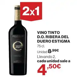 Supercor ESTIGMA Vino tinto d.o. ribera del duero oferta