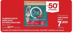 Supercor Alimento seco para gato esterilizado one oferta