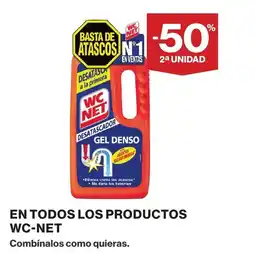 Supercor WC-NET En todos los productos oferta
