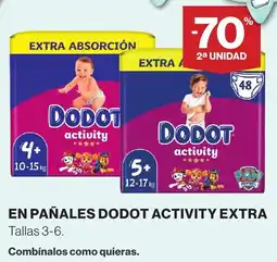 Supercor DODOT En pañales activity extra oferta