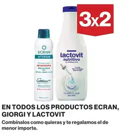 Supercor En todos los productos ecran, giorgi y lactovit oferta