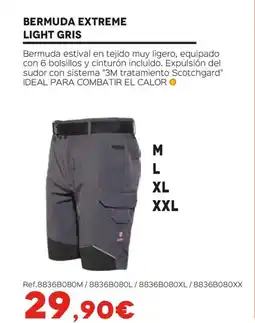Isolana Bermuda extreme light gris oferta