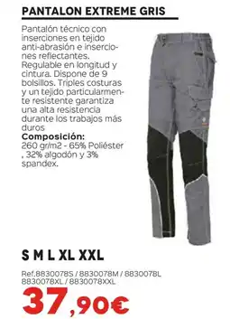 Isolana Pantalon extreme gris oferta