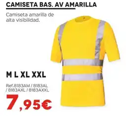 Isolana Camiseta bas. av amarilla oferta