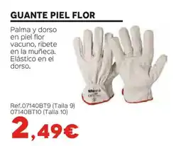 Isolana Guante piel flor oferta